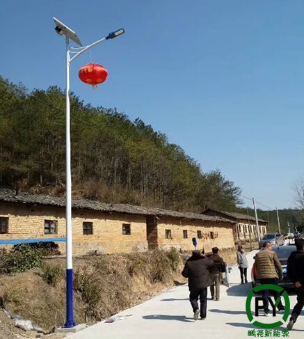 張家口農村裝太陽能路燈
