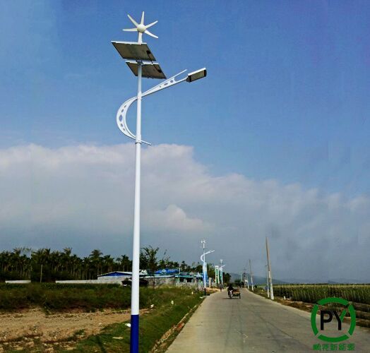 內蒙風光互補太陽能路燈