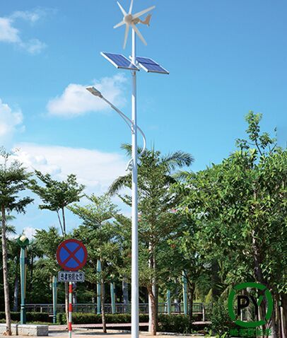 內蒙風光互補太陽能路燈